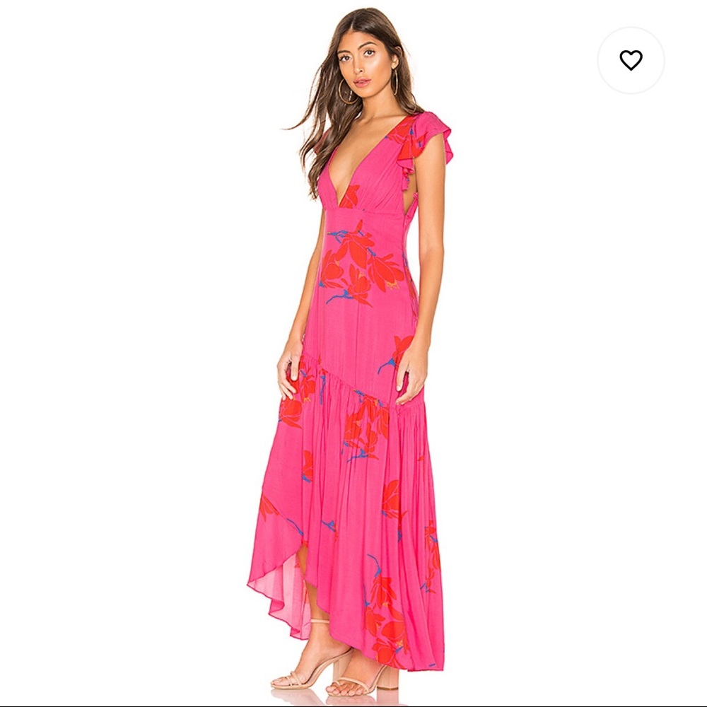 Free People She’s A Waterfall Maxi Dress Size 0